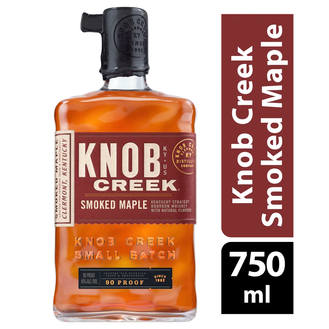 KNOB CREEK SMOKED MAPLE BOURBON WHISKEY