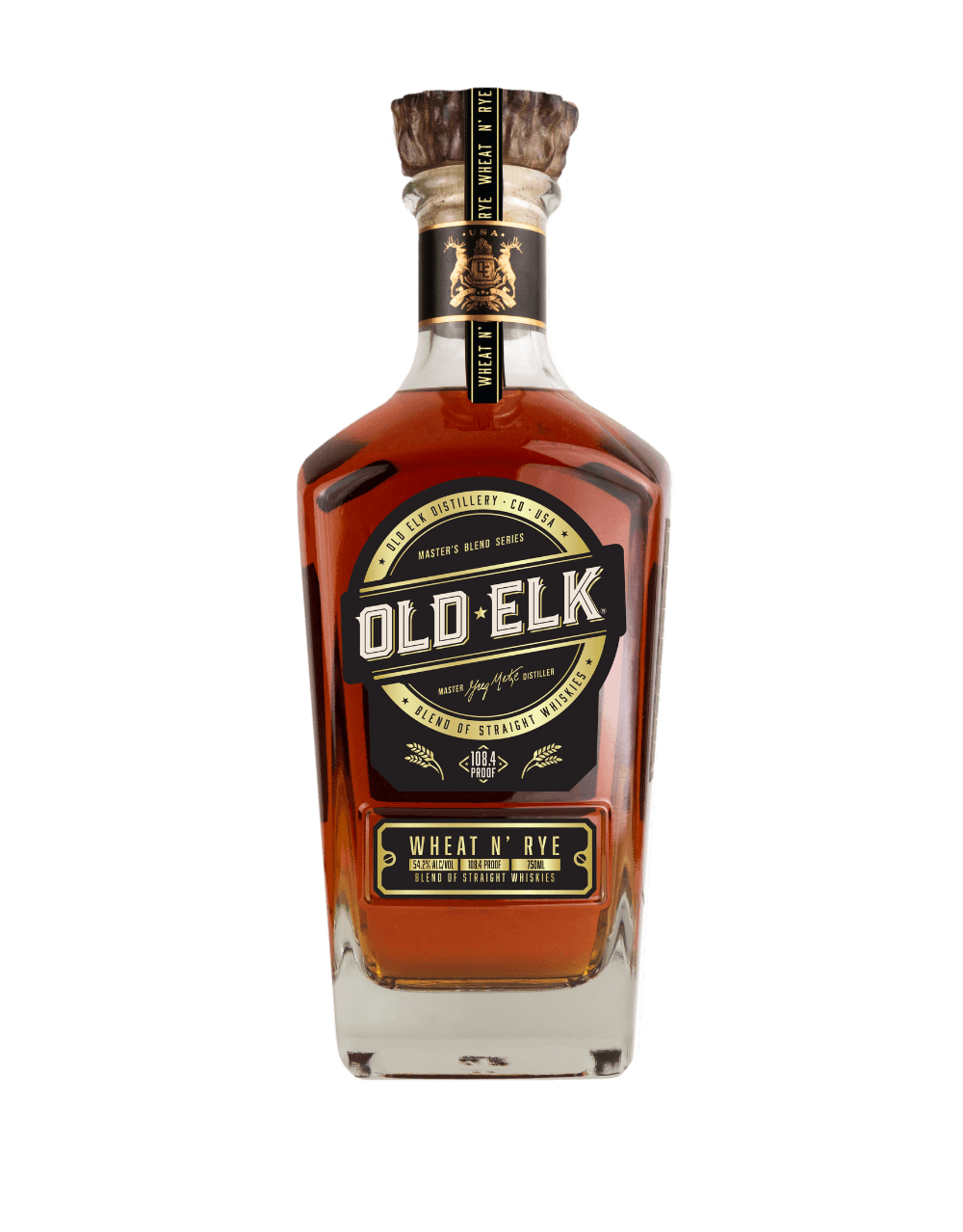OLD ELK WHEAT N' RYE BLENDED WHISKEY