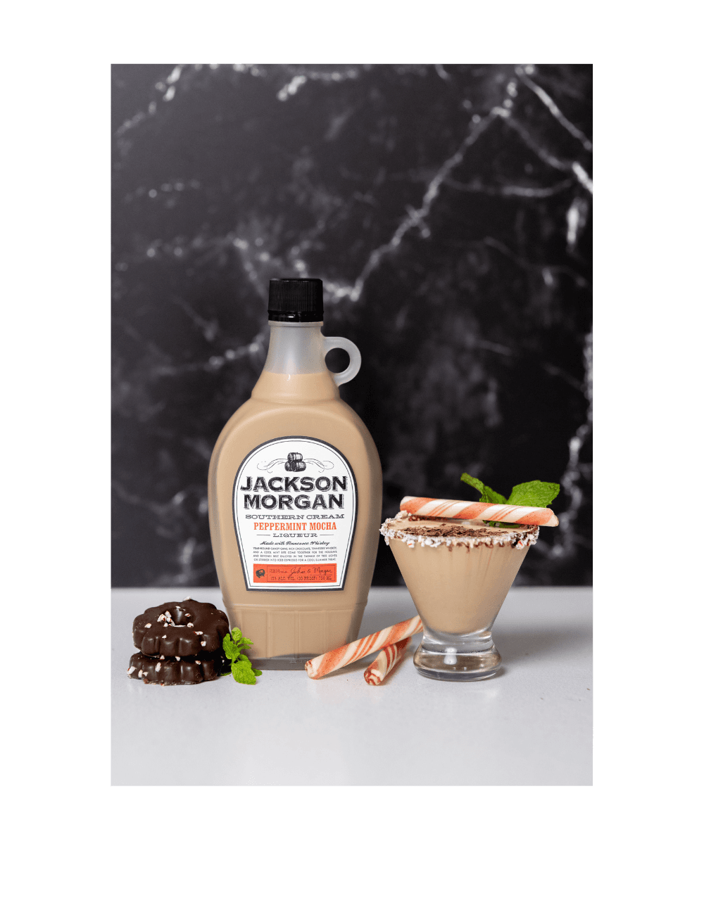 JACKSON MORGAN SOUTHERN CREAM PEPPERMINT MOCHA