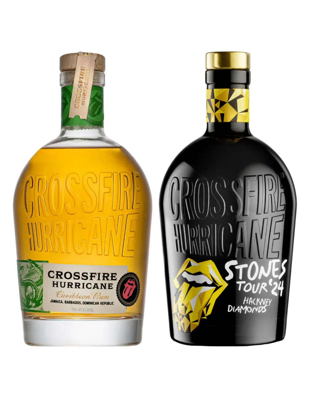 CROSSFIRE HURRICANE RUM LIMITED EDITION HACKNEY DIAMONDS GIFT SET