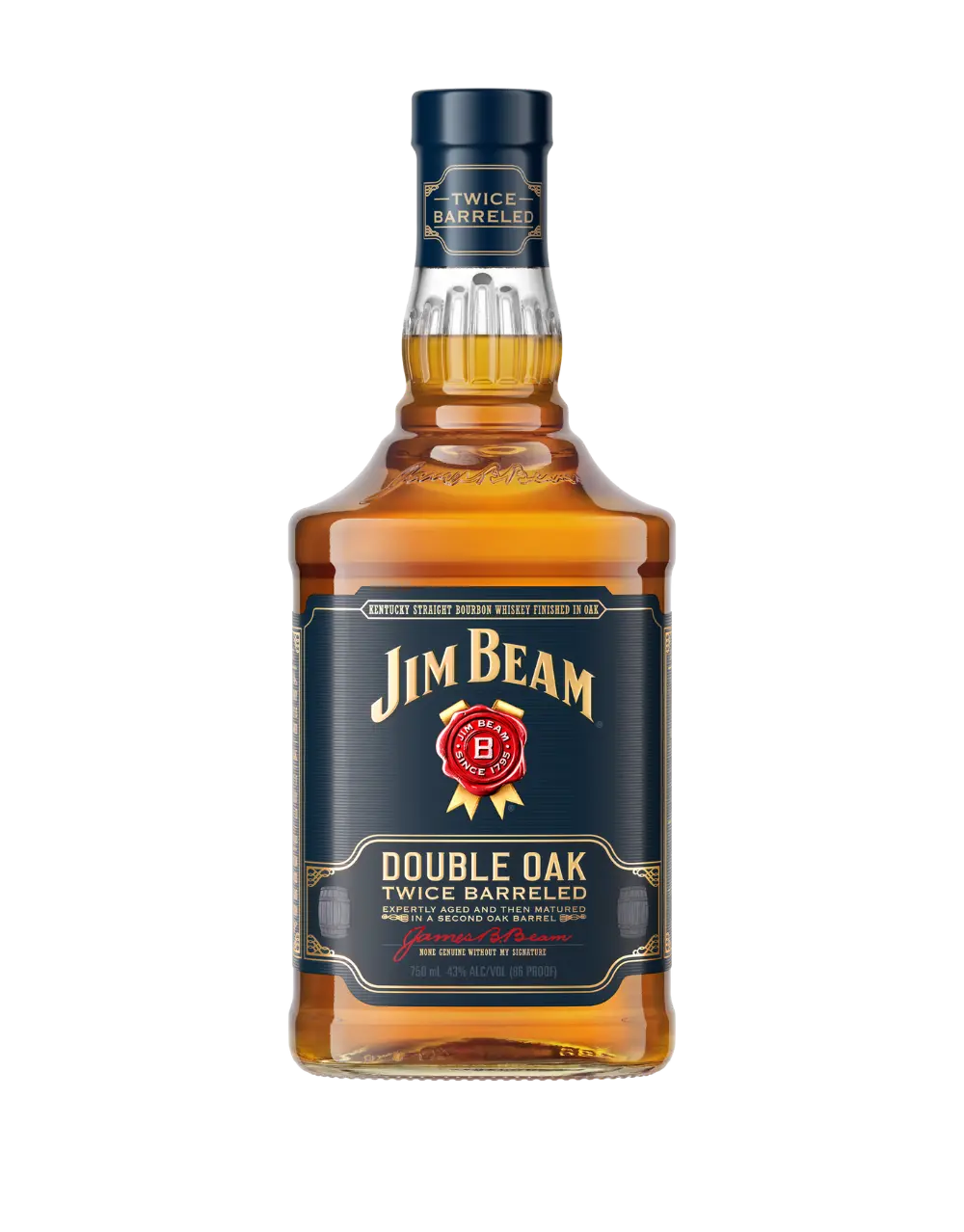 JIM BEAM DOUBLE OAK BOURBON WHISKEY