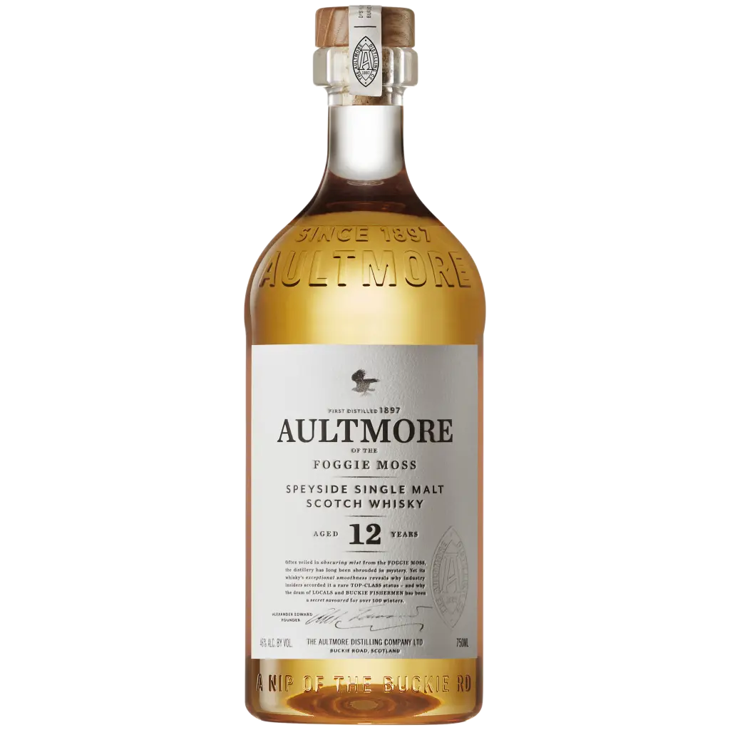 AULTMORE 12 YEAR OLD SINGLE MALT SCOTCH WHISKY
