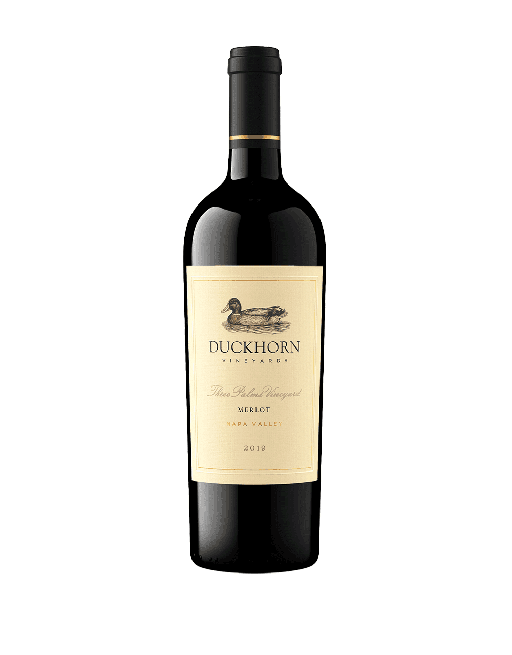 DUCKHORN VINEYARDS "THREE PALMS VINEYARD" MERLOT CALISTOGA 2019