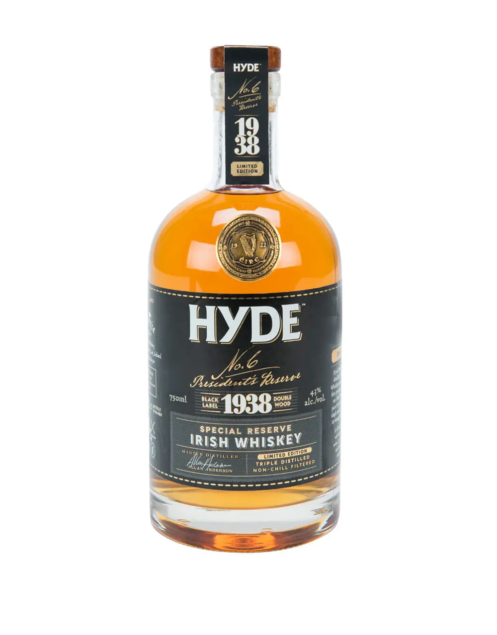 HYDE NO. 6 - 18YR SM WITH 8YR SPECIAL RESERVE SHERRY FINISH