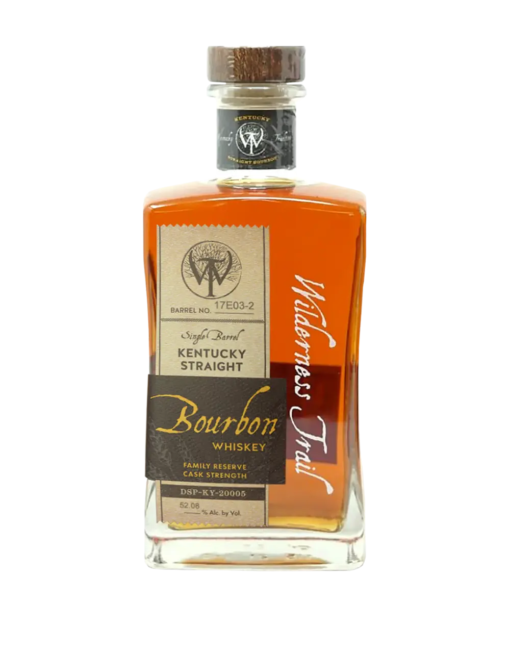 WILDERNESS TRAIL CASK STRENGTH BOURBON WHISKEY S1B33