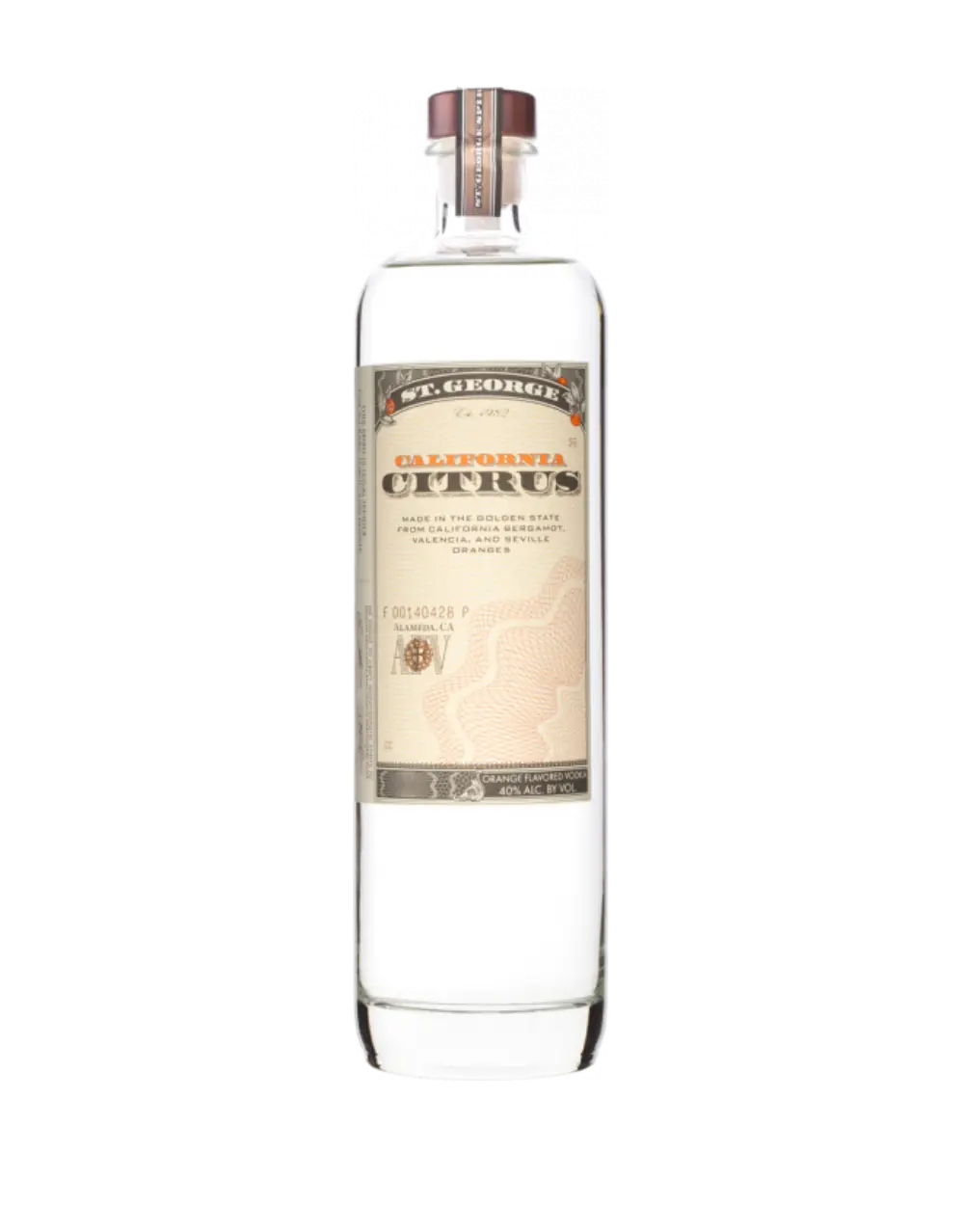 ST. GEORGE CALIFORNIA CITRUS VODKA
