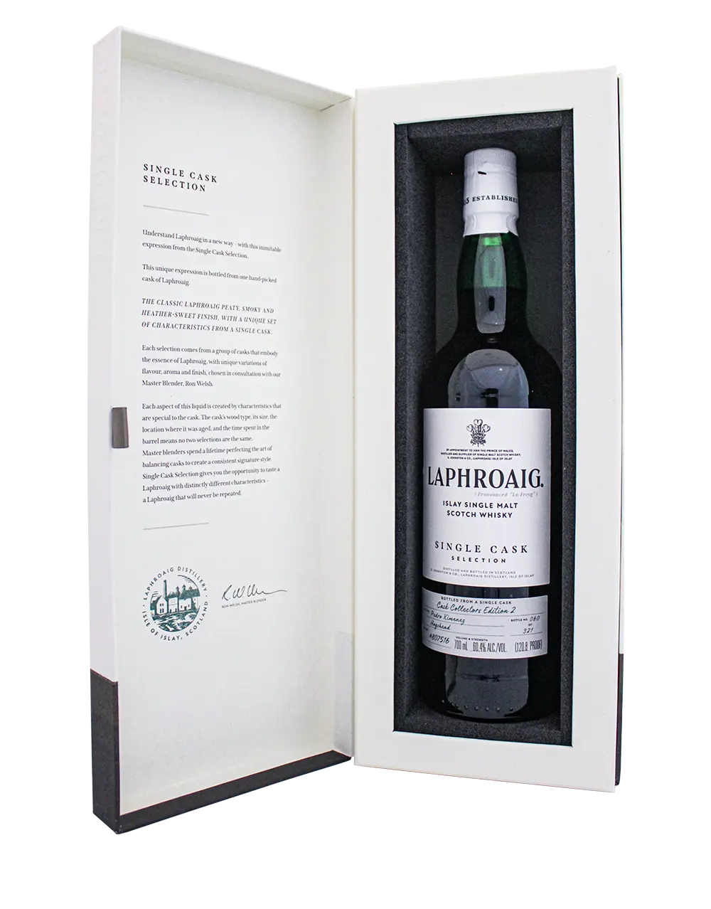 LAPHROAIG 2014 PEDRO XIMENEZ HOGSHEAD SINGLE CASK S0B12