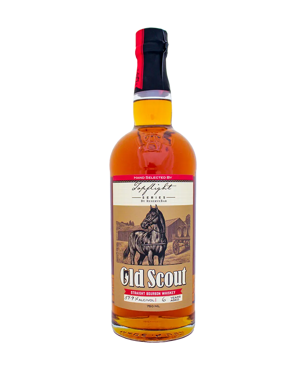 OLD SCOUT SINGLE BARREL STRAIGHT BOURBON WHISKEY S1B26