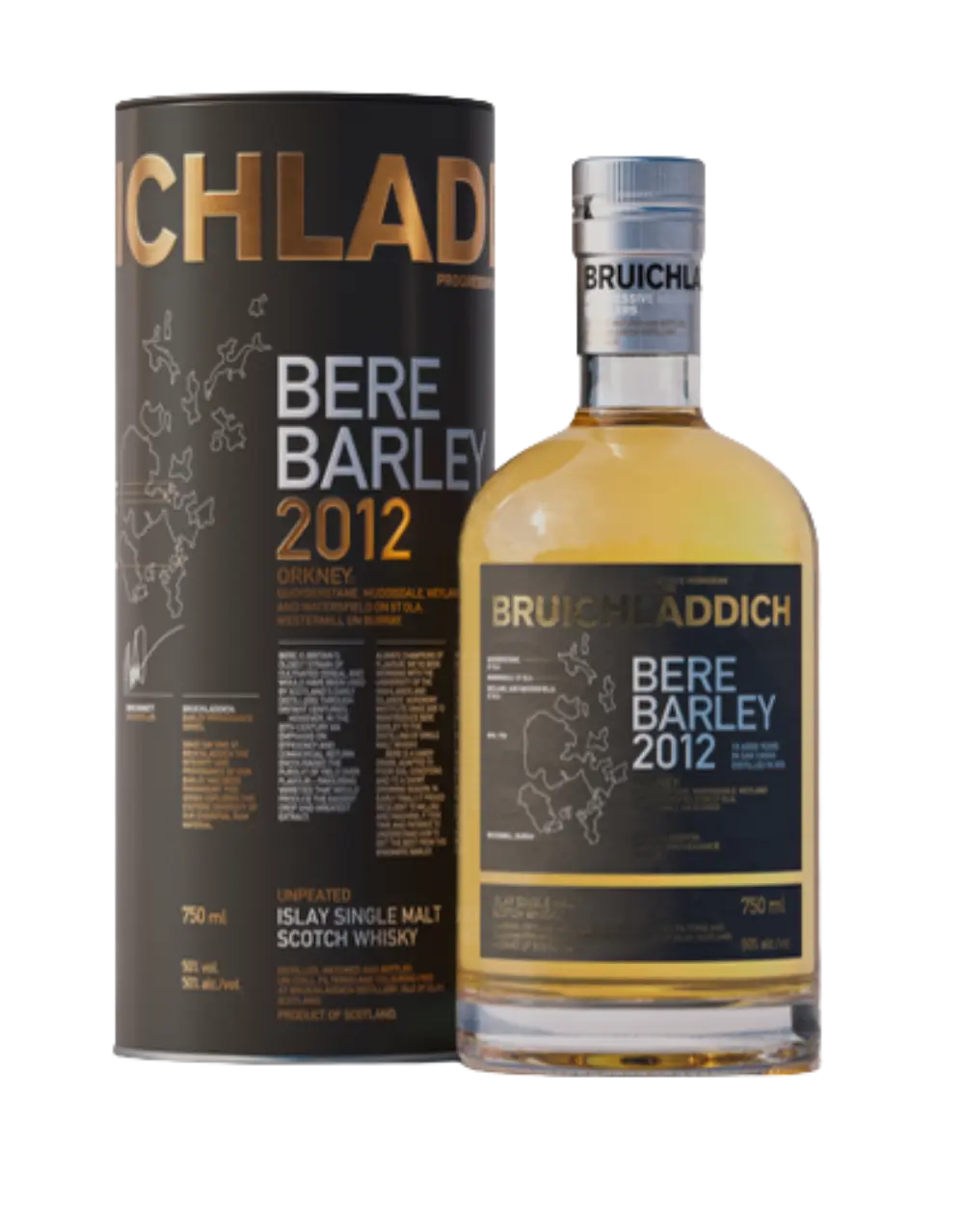 BRUICHLADDICH® BERE 2012 SINGLE MALT WHISKEY
