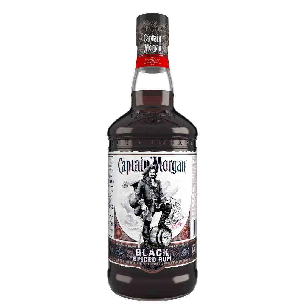 CAPTAIN MORGAN BLACK SPICED RUM