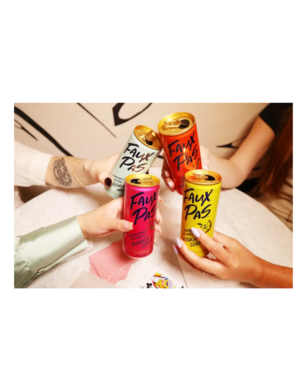 FAUX PAS GRAPEFRUIT & ORANGE TEQUILA SODA