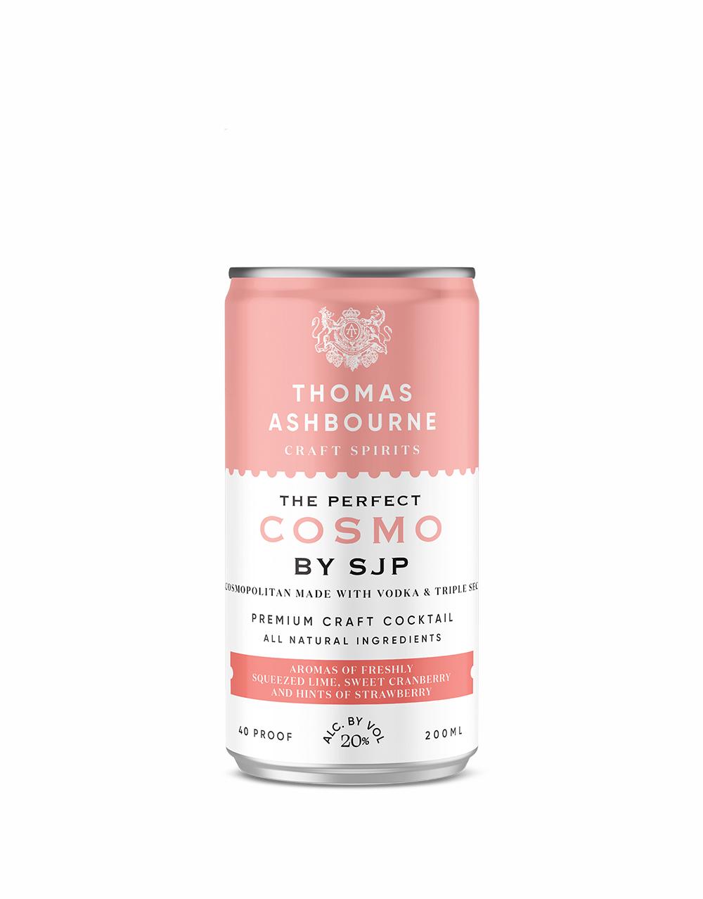 THOMAS ASHBOURNE CRAFT SPIRITS THE PERFECT COSMO BY SJP
