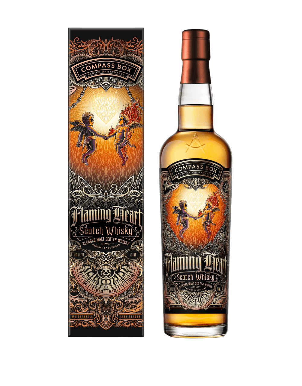 COMPASS BOX 'FLAMING HEART NO.7' BLENDED MALT SCOTCH WHISKY