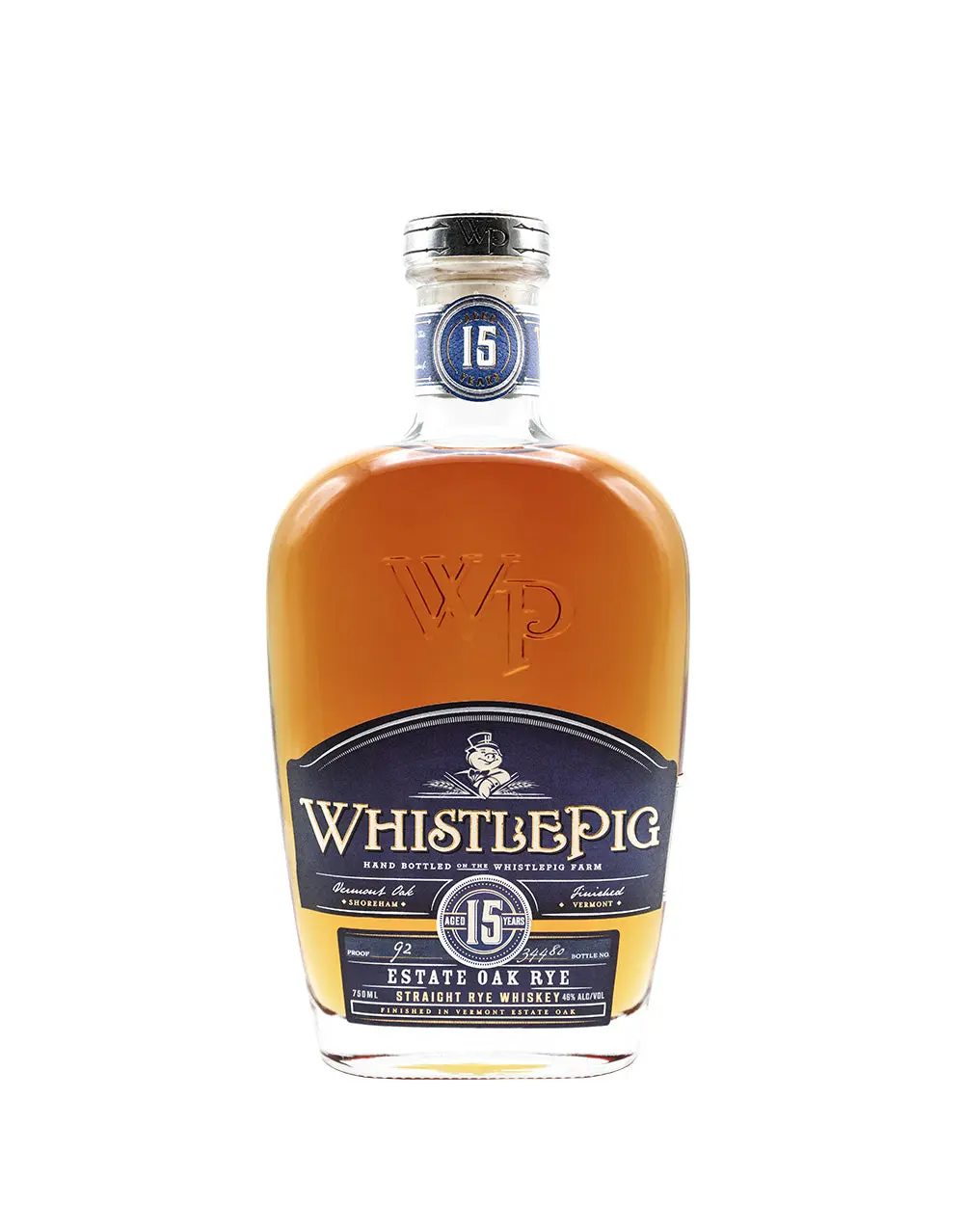 WHISTLEPIG 15 YEAR STRAIGHT RYE WHISKEY
