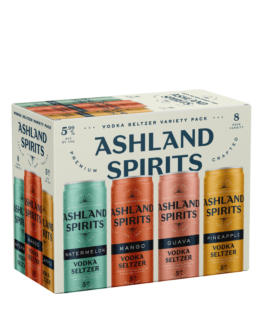 ASHLAND SPIRITS HARD SELTZER VODKA VARIETY PACK