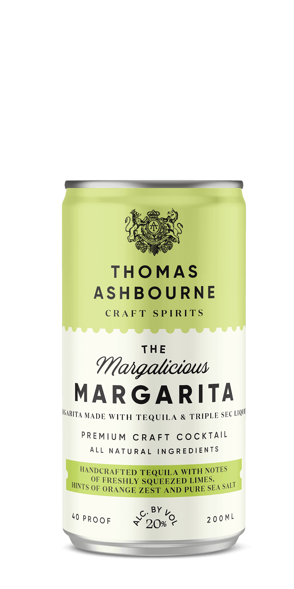 THOMAS ASHBOURNE CRAFT SPIRITS THE MARGALICIOUS MARGARITA COCKTAIL