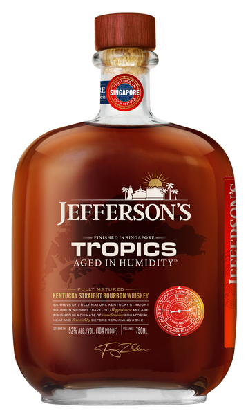 Jefferson's Tropics Aged in Humidity™ Kentucky Straight Bourbon Whiskey, , main_image