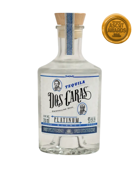 Dos Caras Tequila Platinum Blanco, , main_image