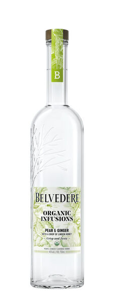 Belvedere Organic Infusions Pear & Ginger, 70cl : : Grocery
