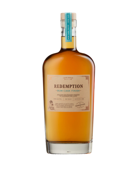 Redemption Rum Cask Finished Straight Rye Whiskey, , main_image