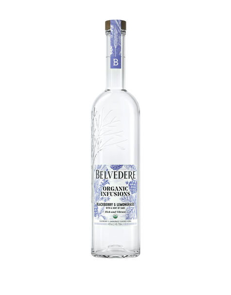Belvedere Infusions Blackberry and Lemongrass, 70cl