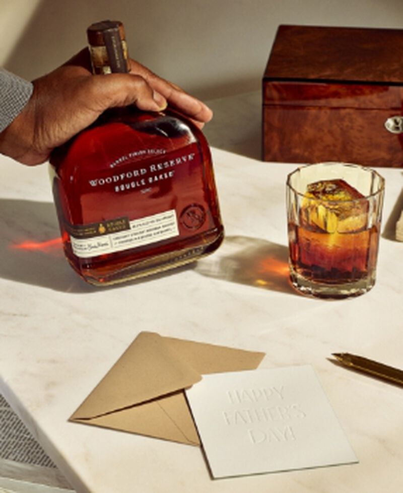 Bottle of Woodford Reserve Double Oaked Bourbon