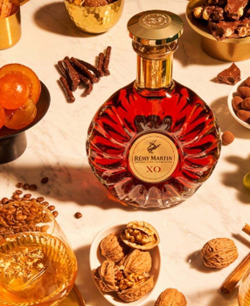 Bottle of Remy Martin XO Cognac