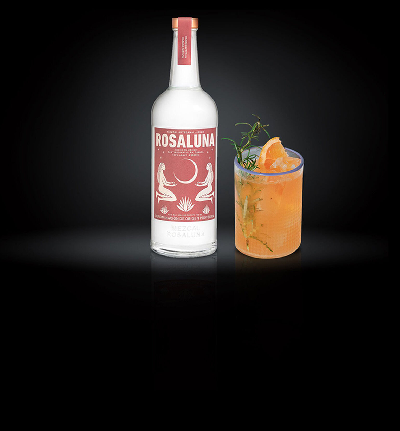 LUNA PALOMA Logo Cocktail Glass