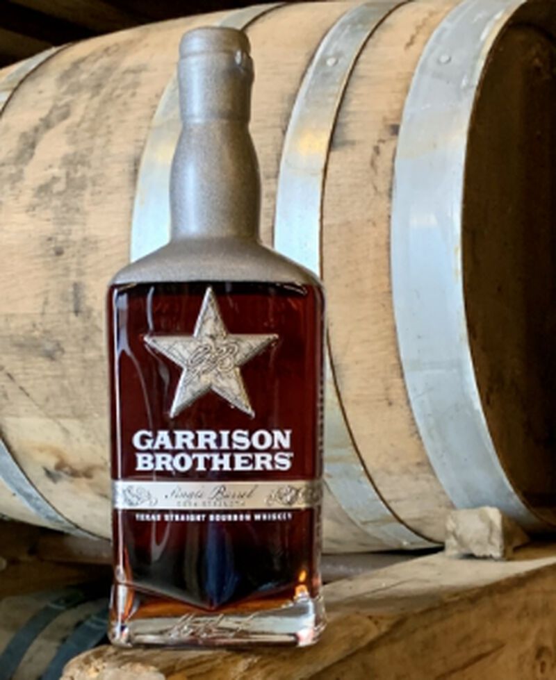 Bottle of Garrison Brothers Single Barrel Cask Strength Bourbon S3B1