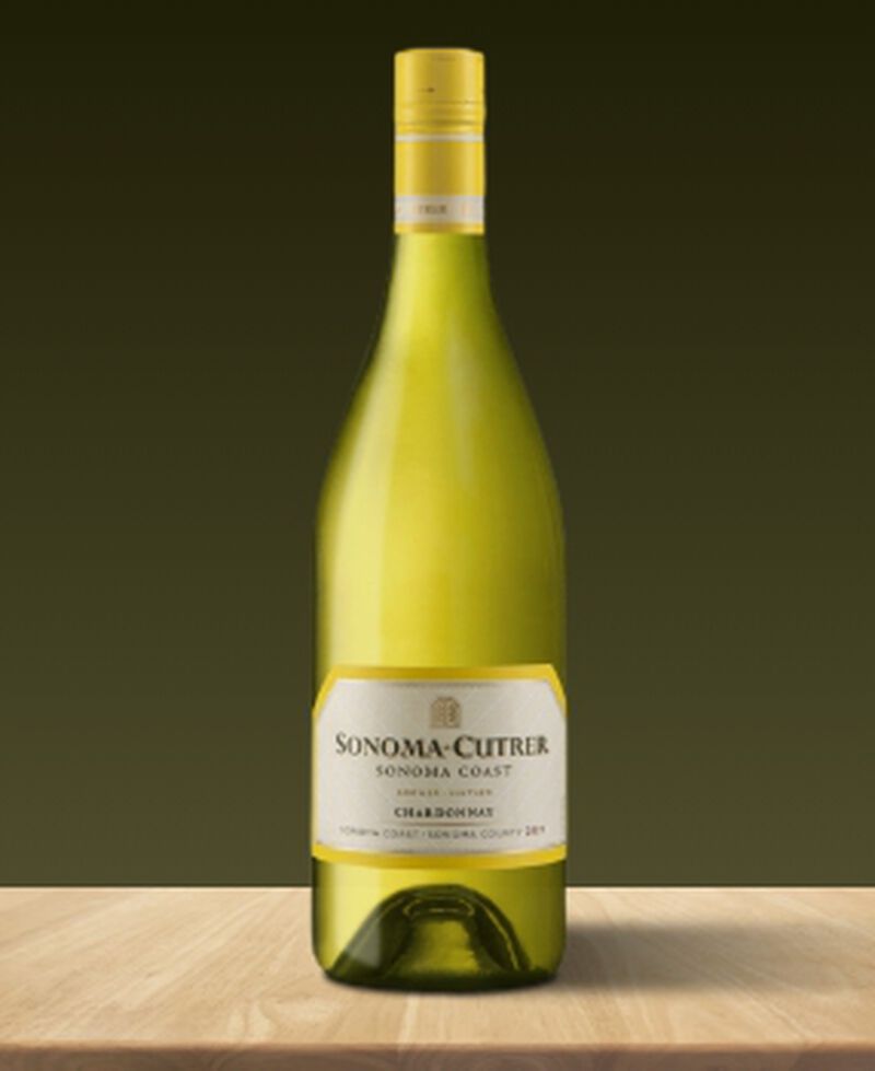 Bottle of Sonoma-Cutrer Sonoma Coast Chardonnay