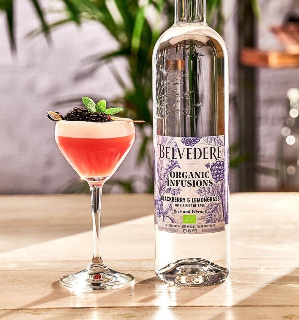 Belvedere Organic Infusions Blackberry & Lemongrass