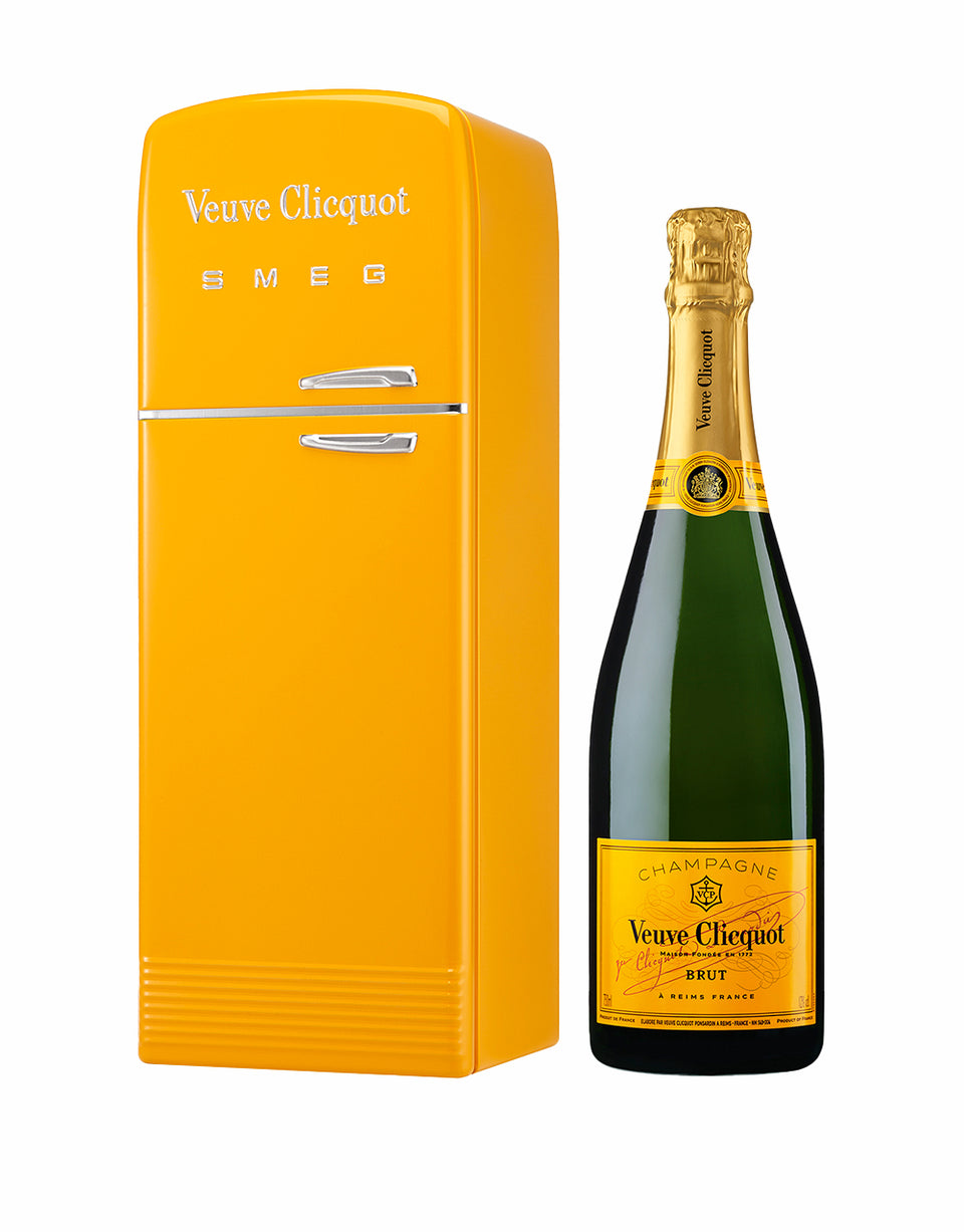 Veuve Clicquot Brut Champagne with the Fridge by SMEG Gift Box