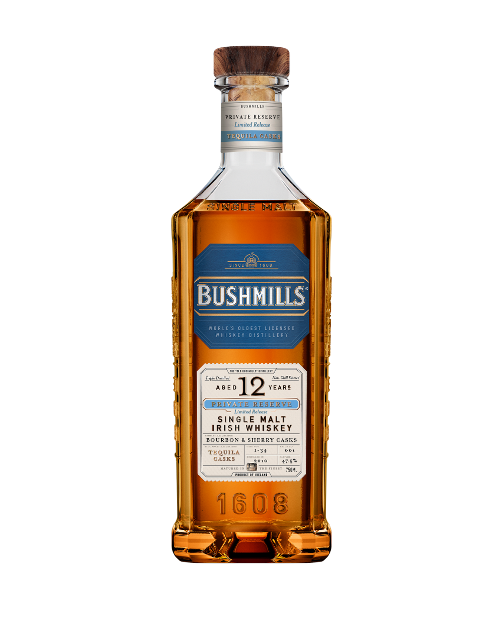 Bushmills Whiskey With Golf Flask - Rocky Mountain Liquor