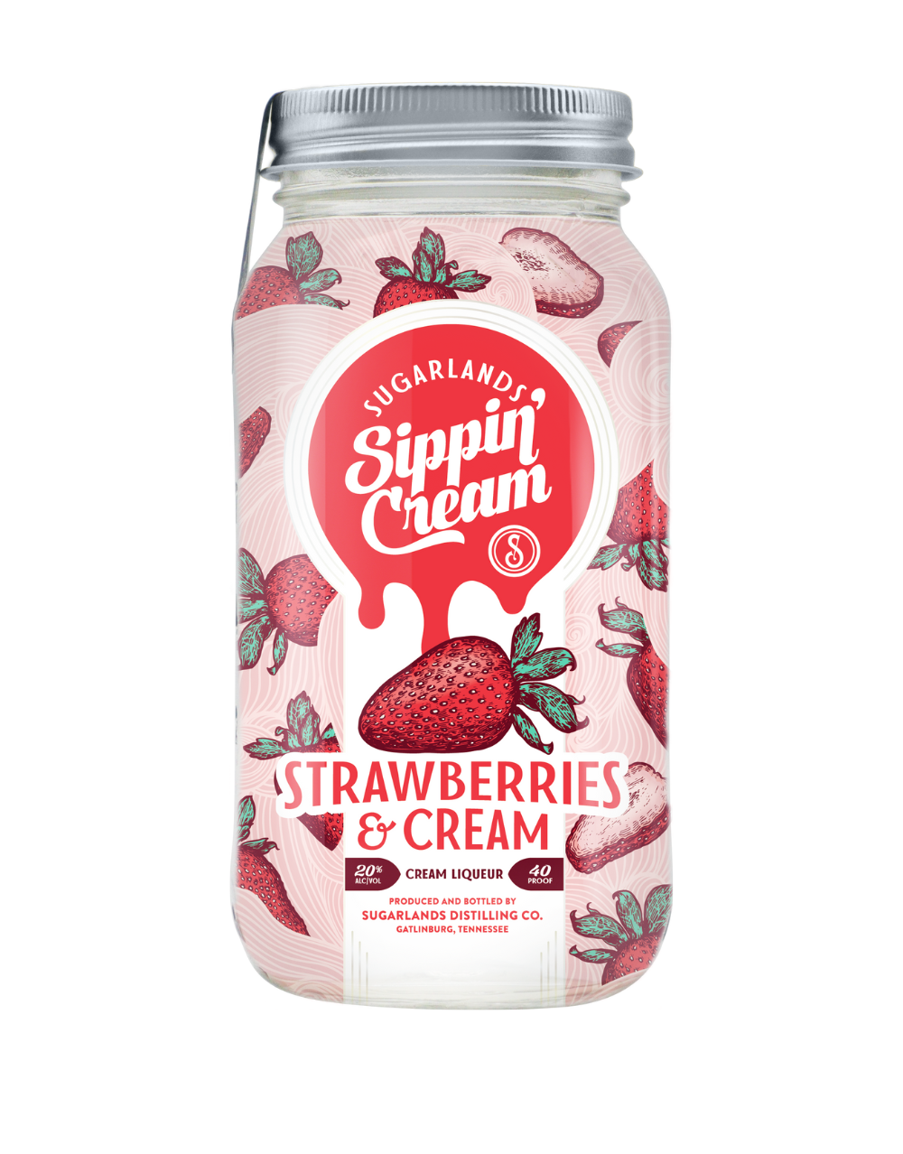 Sugarlands Strawberry Dream Sippin' Cream | ReserveBar