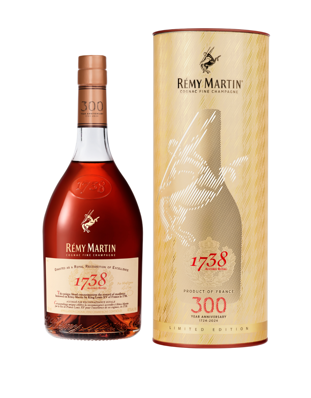 Rémy Martin 1738 Accord Royal 300 Year Anniversary Limited Edition |  ReserveBar